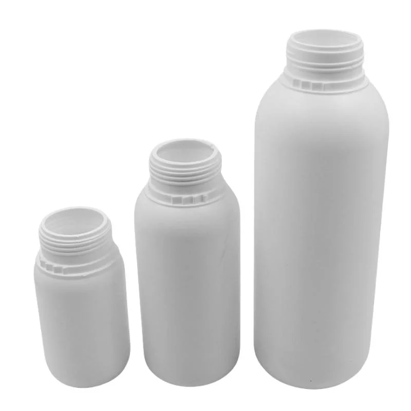 250ml 500ml 1000ml HDPE Runde leere Kunststoff-Pestizid-Flasche für die Landwirtschaft