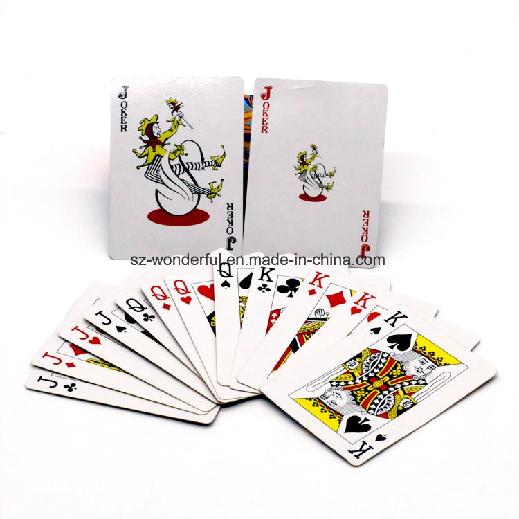 Custom Printing Playing Cards High quality/High cost performance  Paper Poker Wholesale/Supplier Game Cards for Adults Entertainment