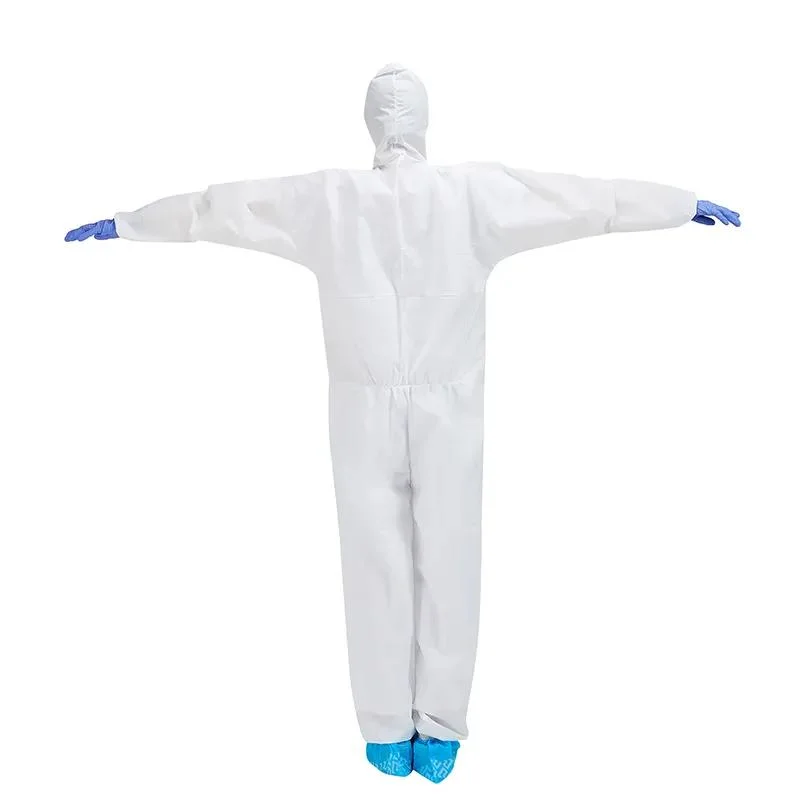 Hospital Disposable Waterproof Security Overalls Protection Suit Medical PPE Coverall