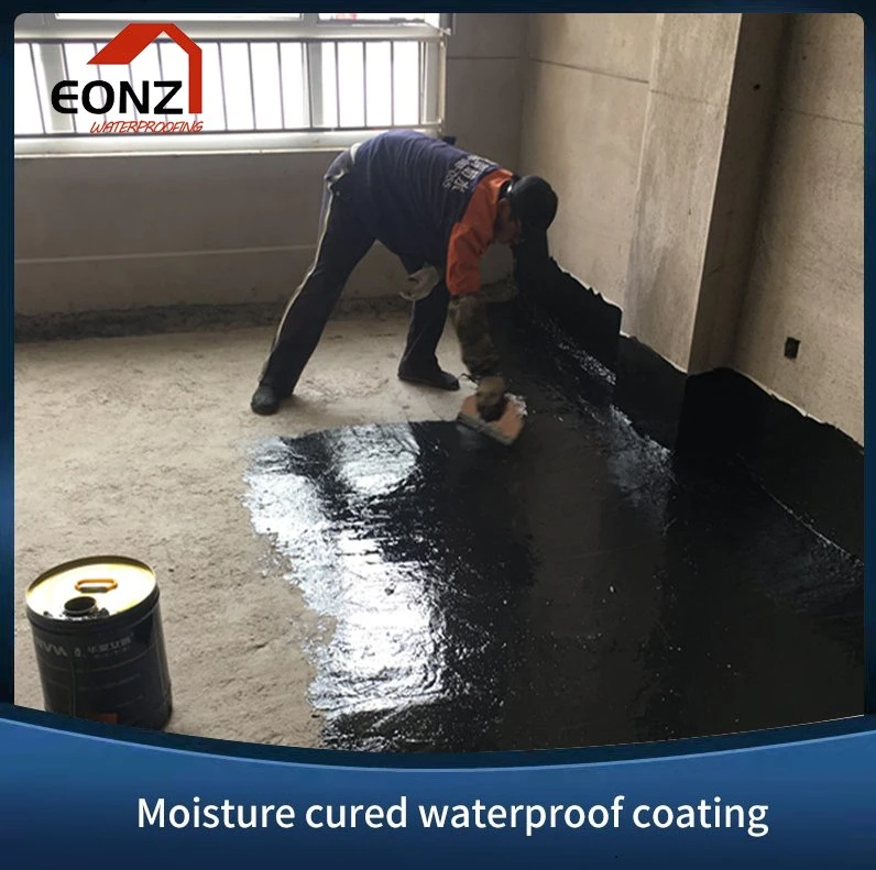 (Colorful Moisture Cured) Polyurethane PU Liquid Water Proof Coating