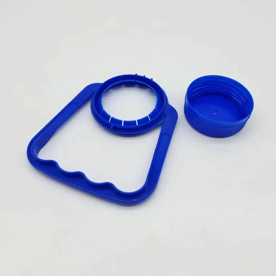 Plastic Bottle Cap Holder Moulding and Hot Runner Steel 4-24 Cavity Handle Mould