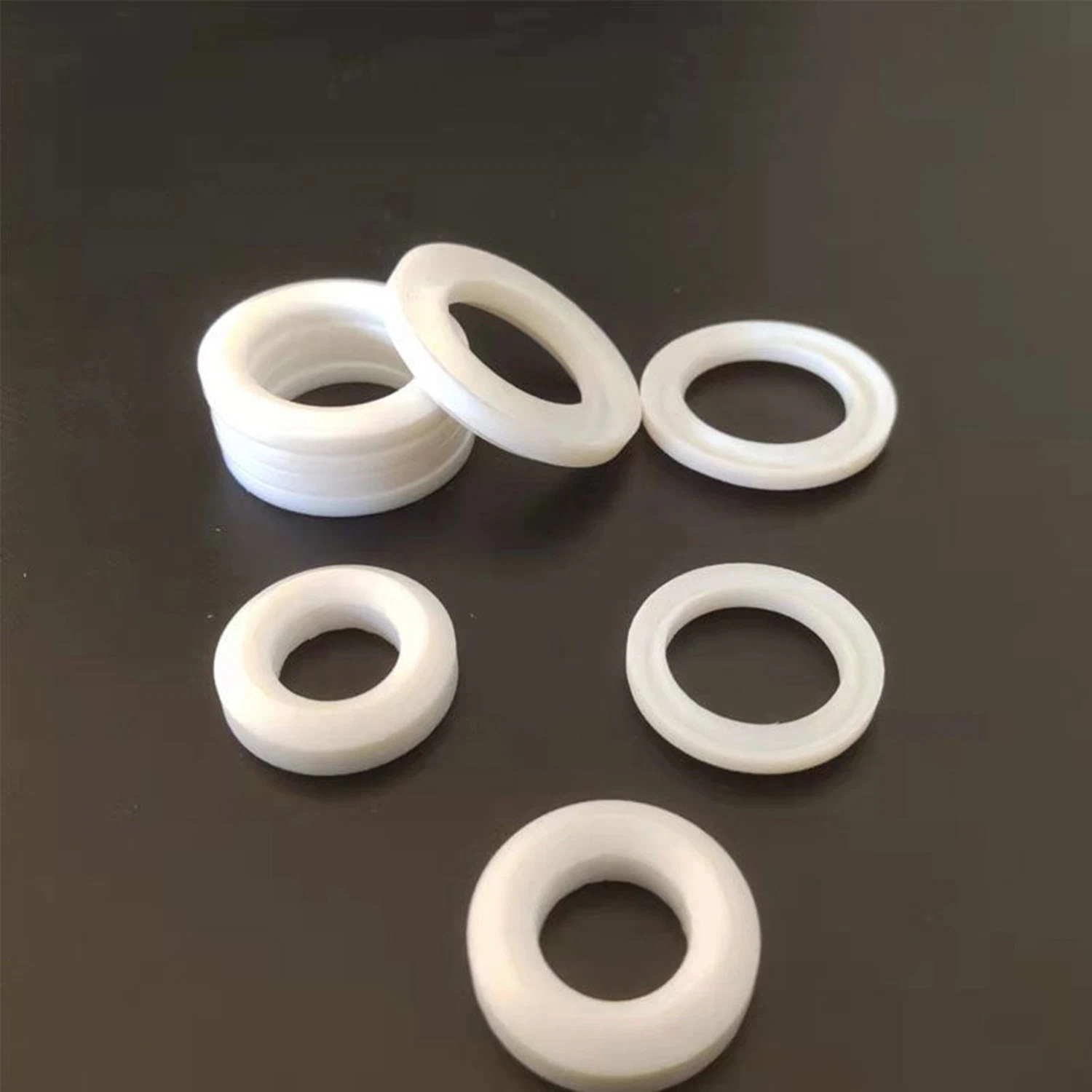 OEM White expandierte PTFE-Plattendichtung PTFE verarbeitete Produkte