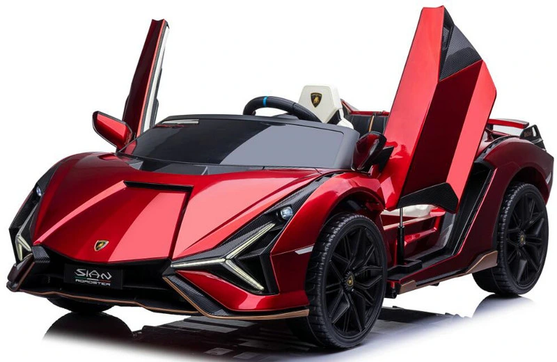 Carro Elétrico para Crianças, Licensed Lamborghini Sian Ride on Toy, 24V Crianças veículo Elétrico com MP4 Player