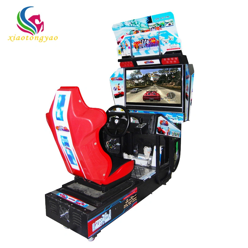 32 Inch Coin Operated Racing Moto Simulator Arcade Game Machine