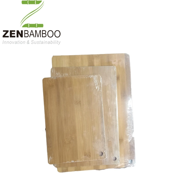 Chopping Board Bamboo Cutting with Groove and Sharpener