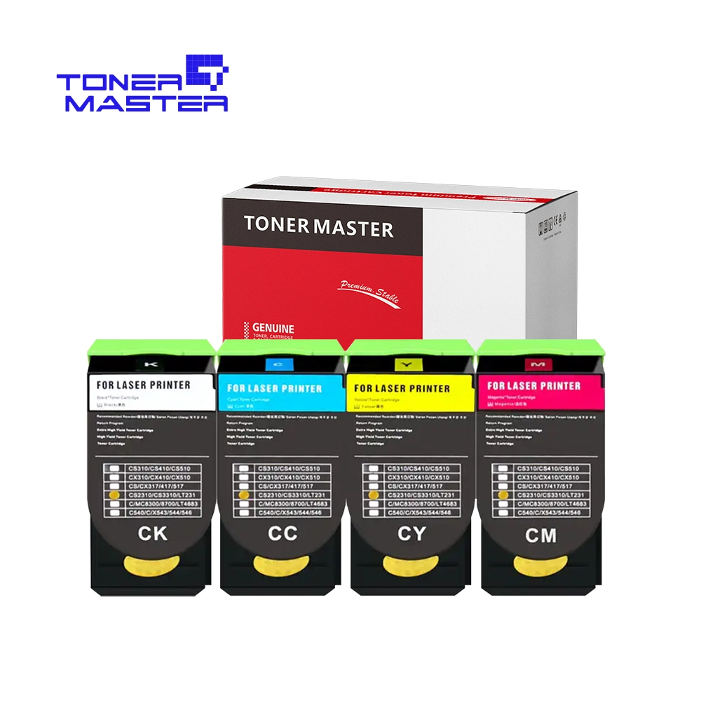 Toner compatível com qualidade original C546 C546U1KG C546U1CG C546U1MG C546U1YG Para C540 543 544 546 e X543 4 6 8