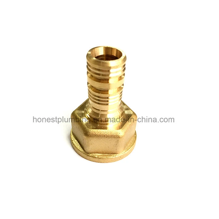 Brass Pex Barb Female Elbow