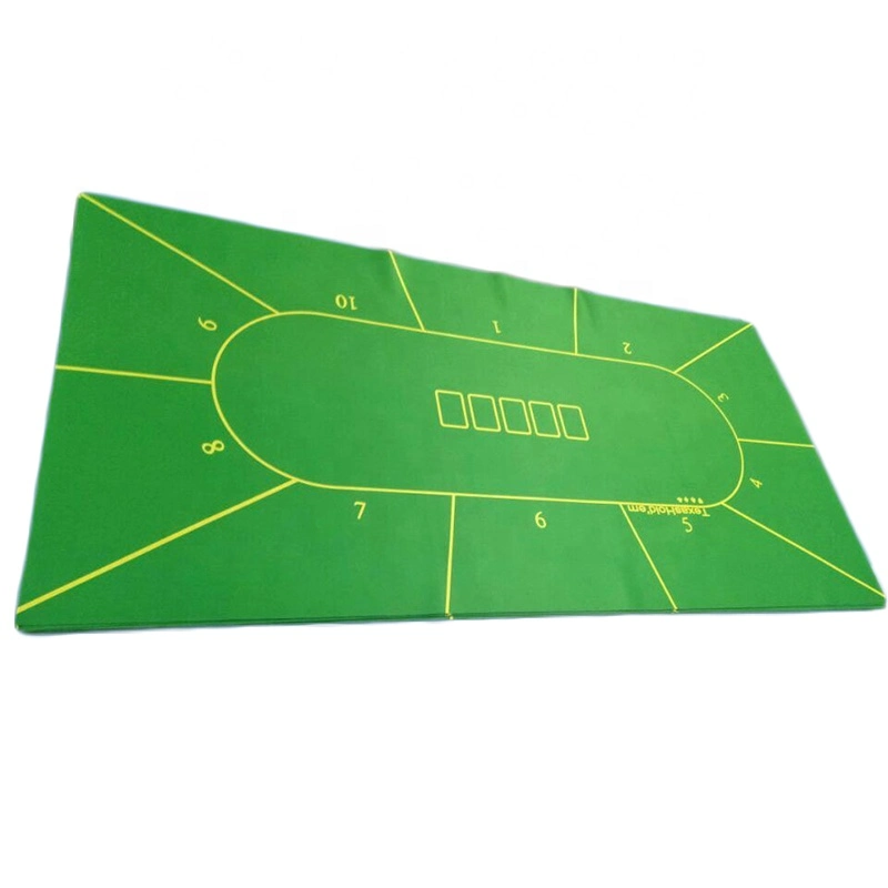 Factory Price Eco-Friendly Natural Rubber Table Casino Poker Mat