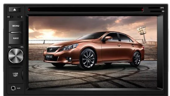 6.2inch Double DIN Car DVD Player with TFT Touch Screen