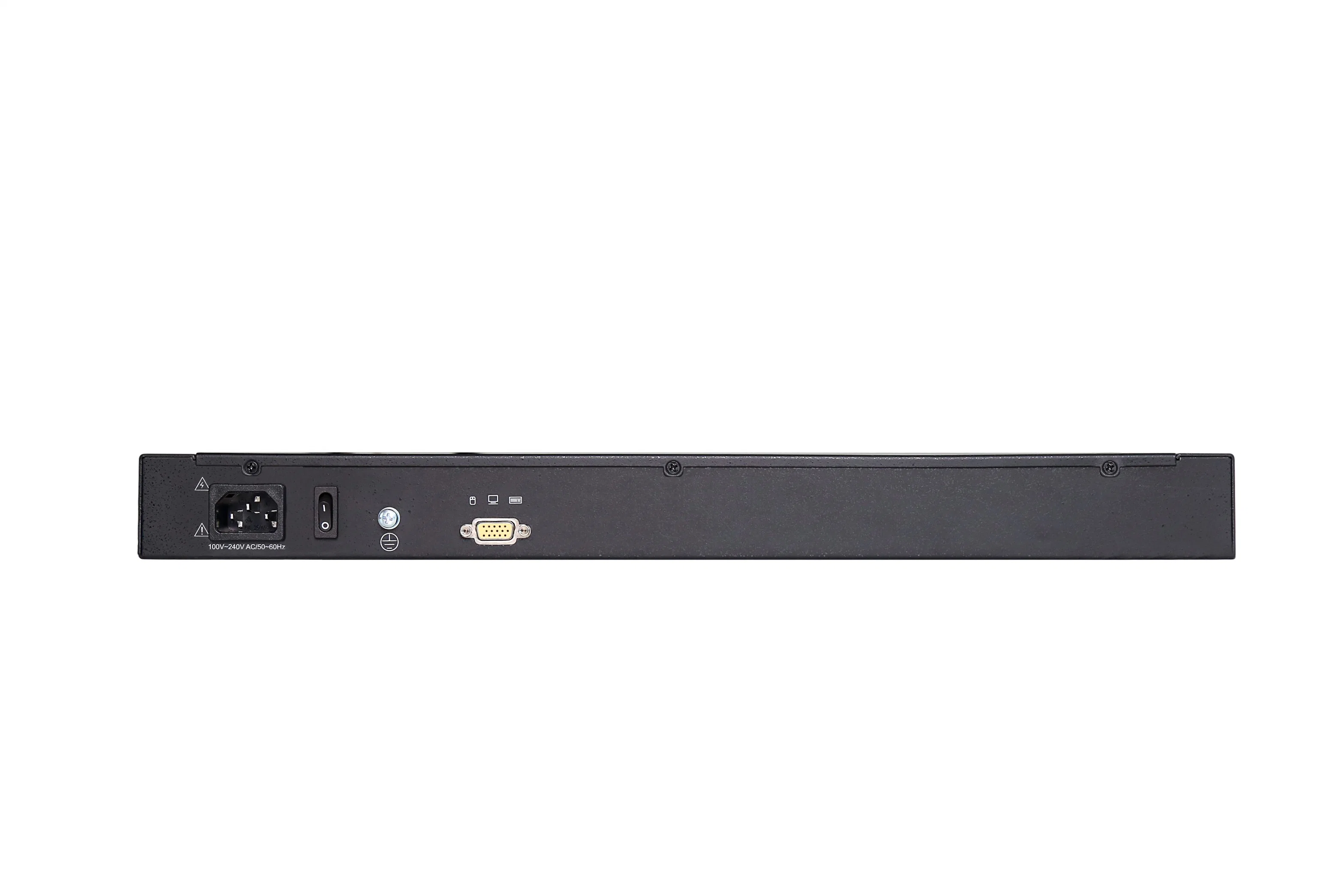 1u Rack-Mount 8 Port Kvm IP Switch 19 Inch + VGA Support