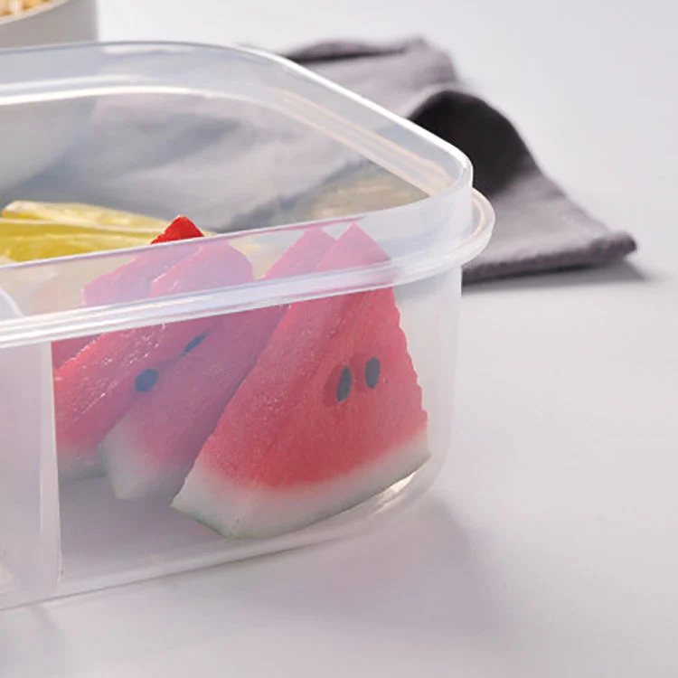 Partition Plastic Food Storage Durable Lunch Box