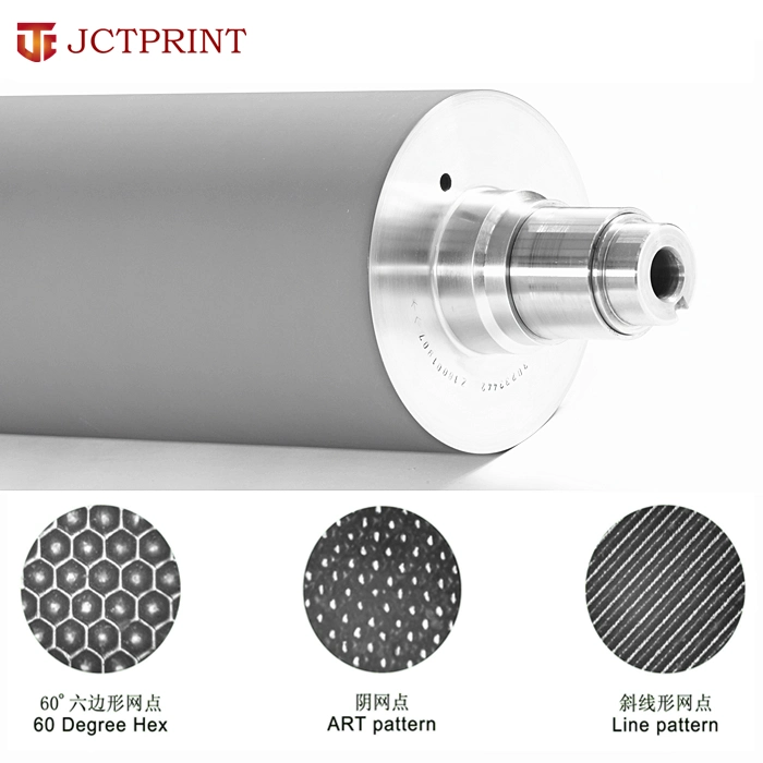 Rouleau d'anilox céramique de Chine avec Engravnig pour l'impression d'étiquettes