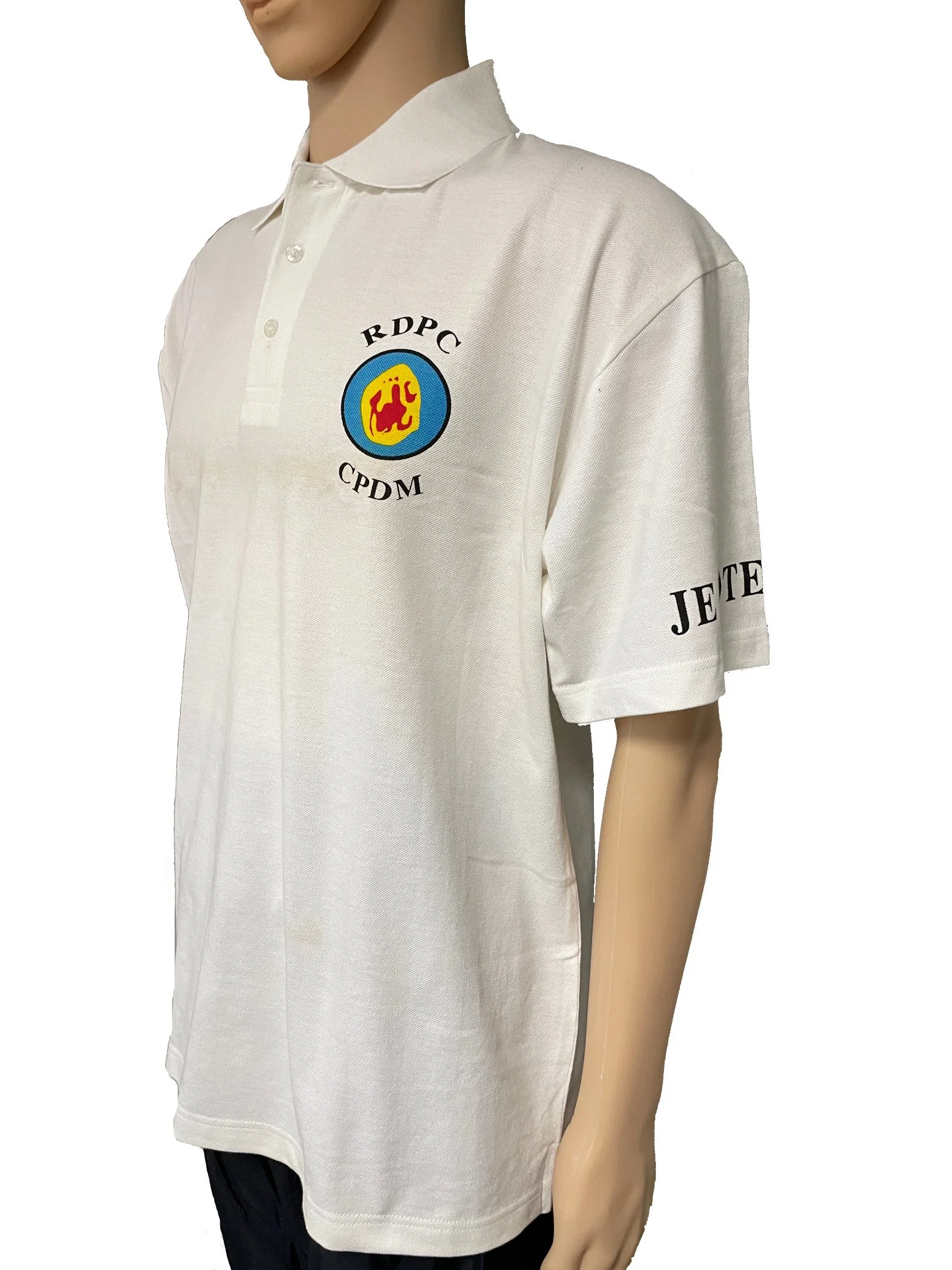 OEM/ODM Simple Dry-Fit White Advertising Tshirts