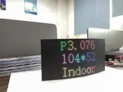 P2 P2.5 P3.076 Beautiful Price Soft LED Display Board