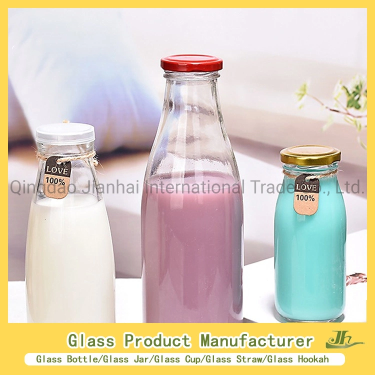 120ml Glass Mason Jar Drinking Glass Packing with Metal Cover with Hole