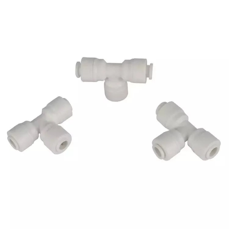 6mm Pneumatic Connectors Hose Quick Connectors Misting Nozzle Connector Tee Fittings