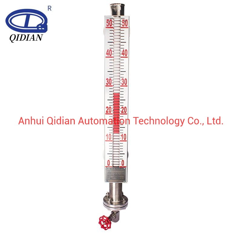 1m/2m/3m de alcance 304 o acero inoxidable 316L Exprosion líquido magnético industrial a prueba de medidor de nivel de instrumento indicador