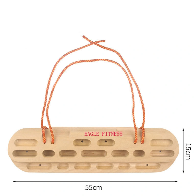 Potence Portable Wooden Hangboard Wood Grip Rock Climbing Finger Board for Finger Training