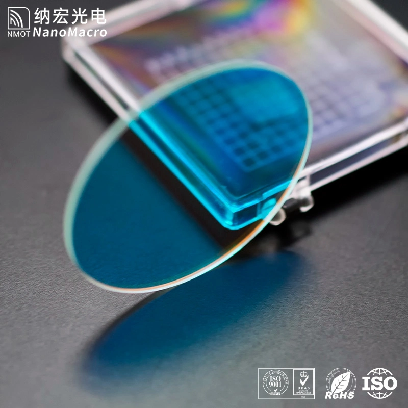 Optical Glass 450nm Narrow Bandpass Lens Biochemical Filter