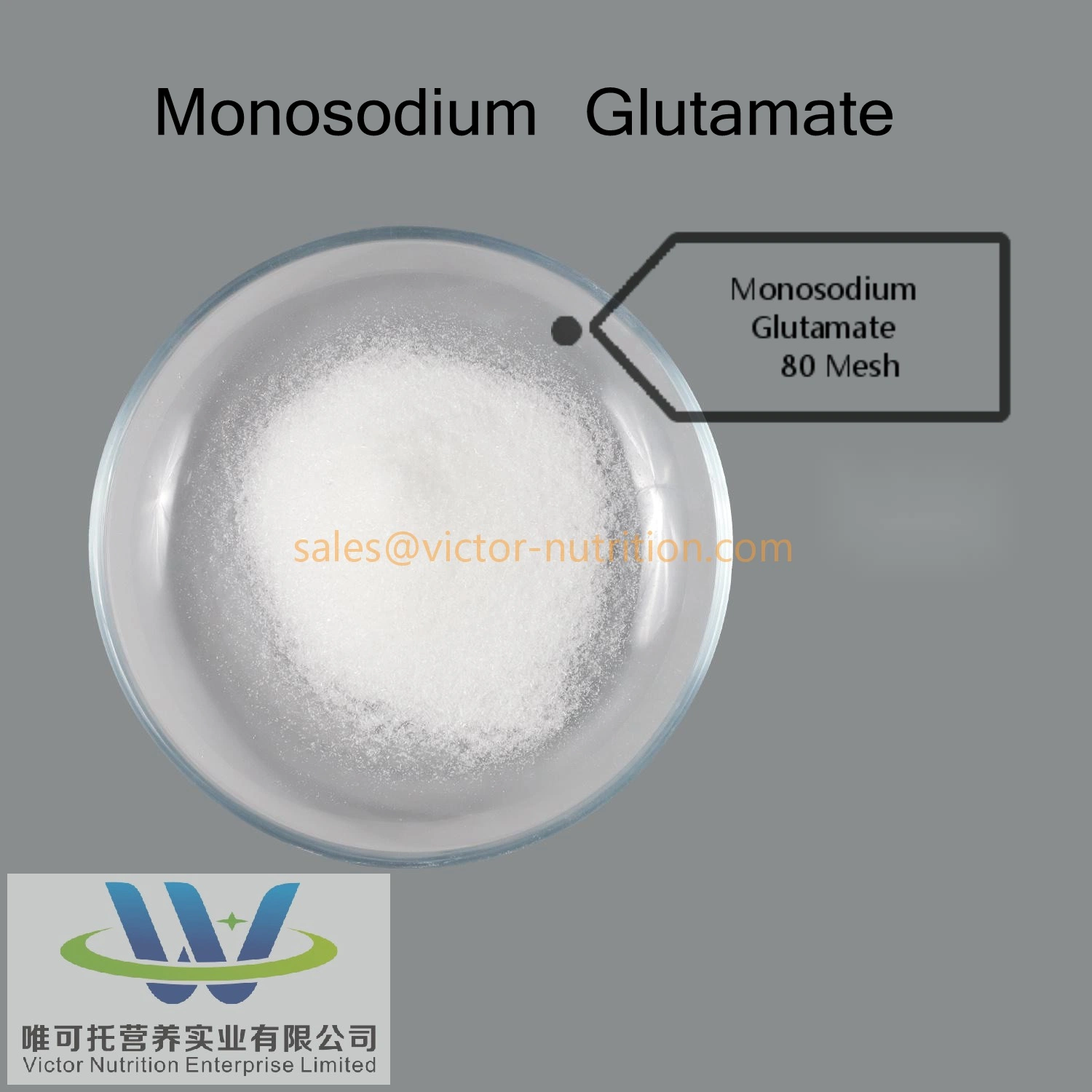 High Purity Food Grade Monosodium Glutamate Msg