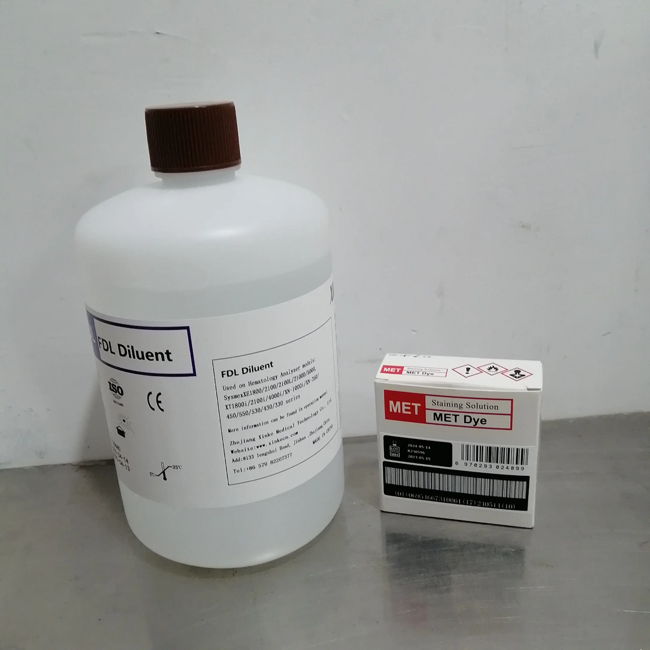 Sysmex Fdl Diluent +Ret Dye (1.5L+12ml) for Xn1000 Xn550 Hematology Analyzer Reagent