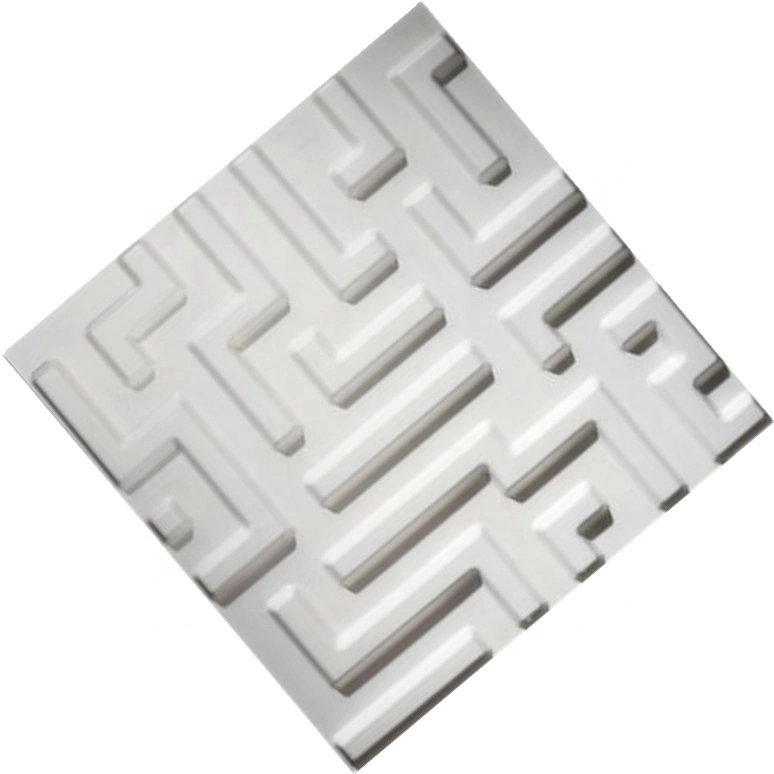 3D de PVC resistente al agua laberinto decorativos paneles para la Decoración de pared simple