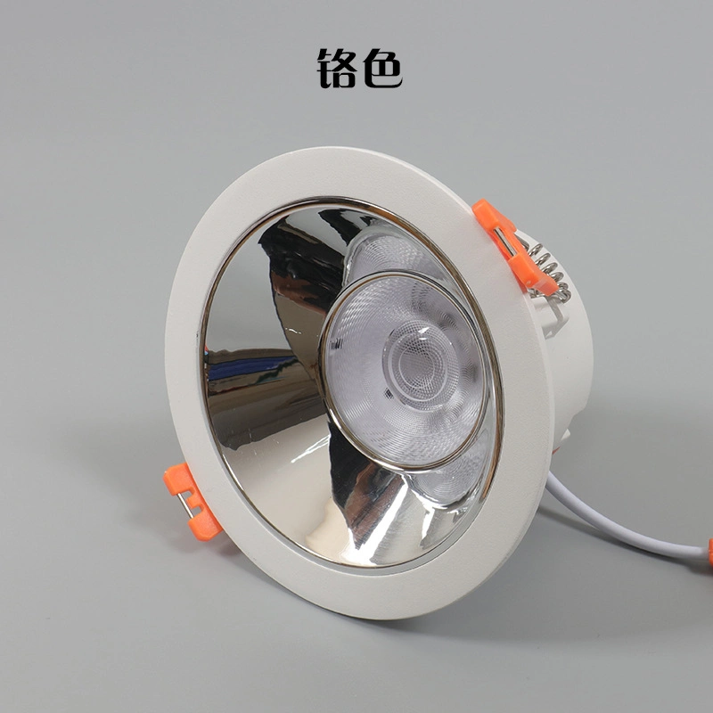 Factory Wholesale/Supplier Round Aluminum COB Lighting 36W LED Recessed Downlights Indoor Modern Smart LED Ceiling Spot Lights IP44 CRI>80ra PF>0.9 6000K