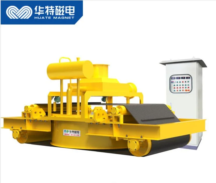 Factory Electromagnetism Forced Oil Circulating Self-Unloading De-Ironing Separator for Mining Use