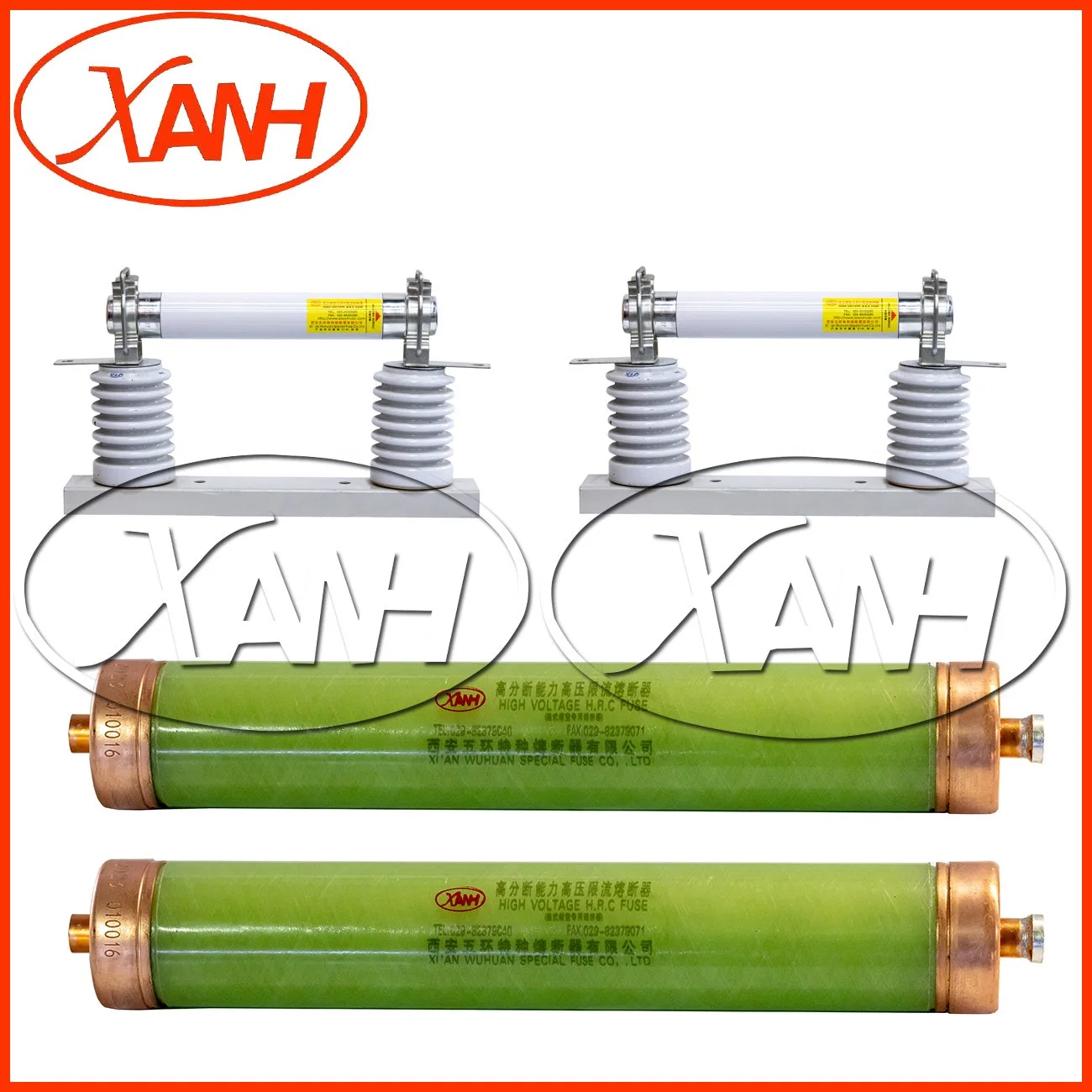 High-Voltage Current-Limiting Fuse Xrnt1-12/125-50 for Power Transformer Protection