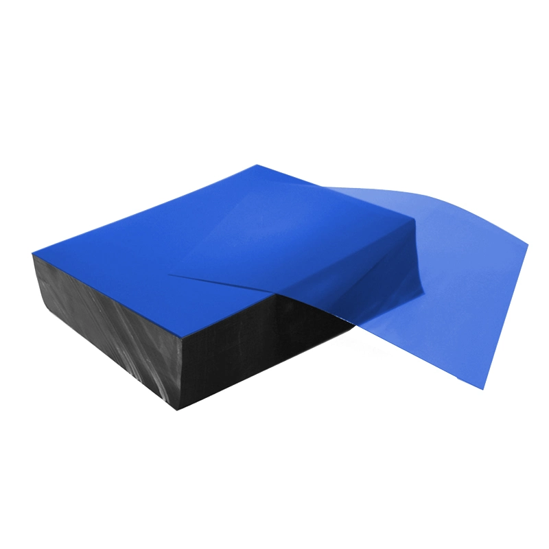 Горячие продажи 0,3 мм Mazarine синий цвет жесткого ПВХ пластиковый лист для крышки адресной книги