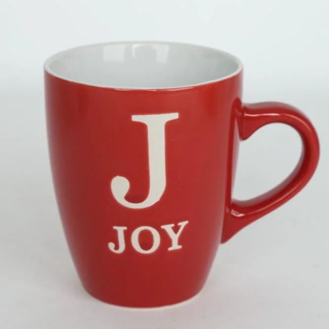 11oz Fashion Hot Sale Outside White Inside Red Coffee Mug