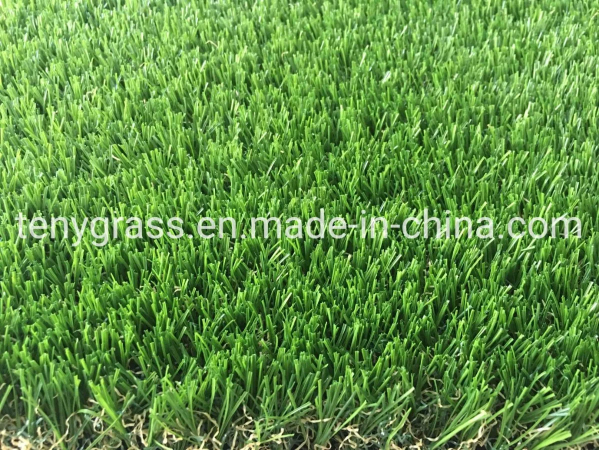 Free Sample Available 16800 Density 4 Colors Fake Artificial Synthetic Grass Landscaping Lawn