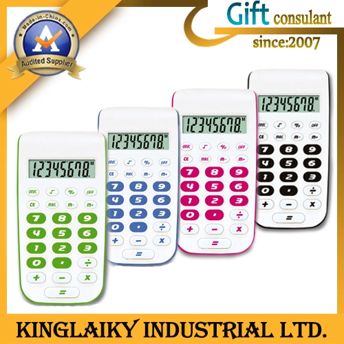 Colorful Electronic Calculator with Design Logo for Promotion (KA-8300)