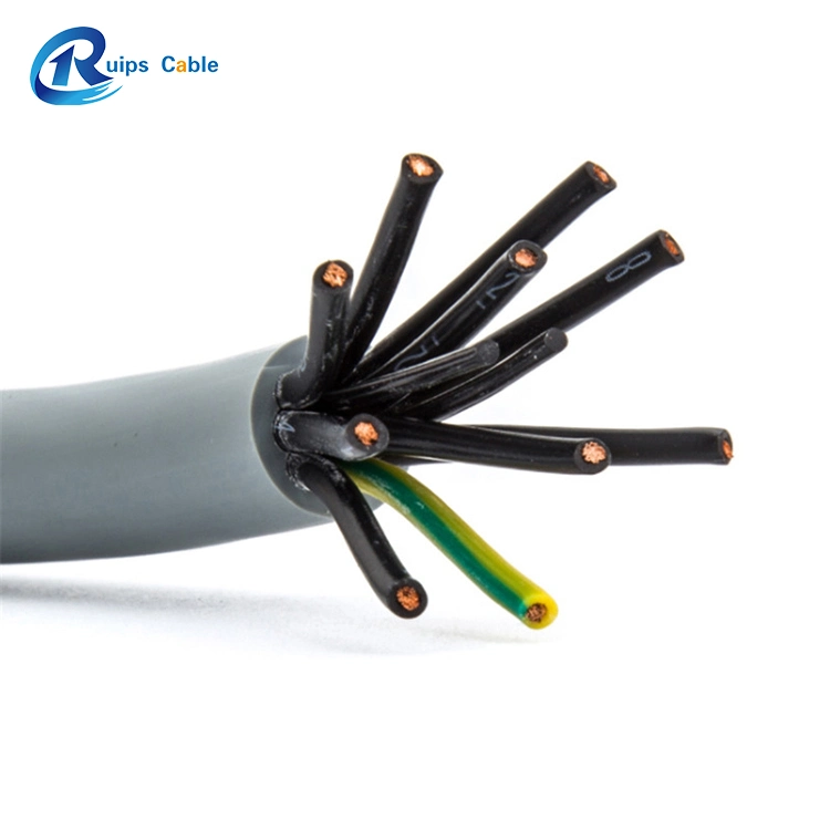 10/16/24/36 Multi Core H05VV5-F H05vvc4V5-K Control de alambre eléctrico de cobre Frorar Cable