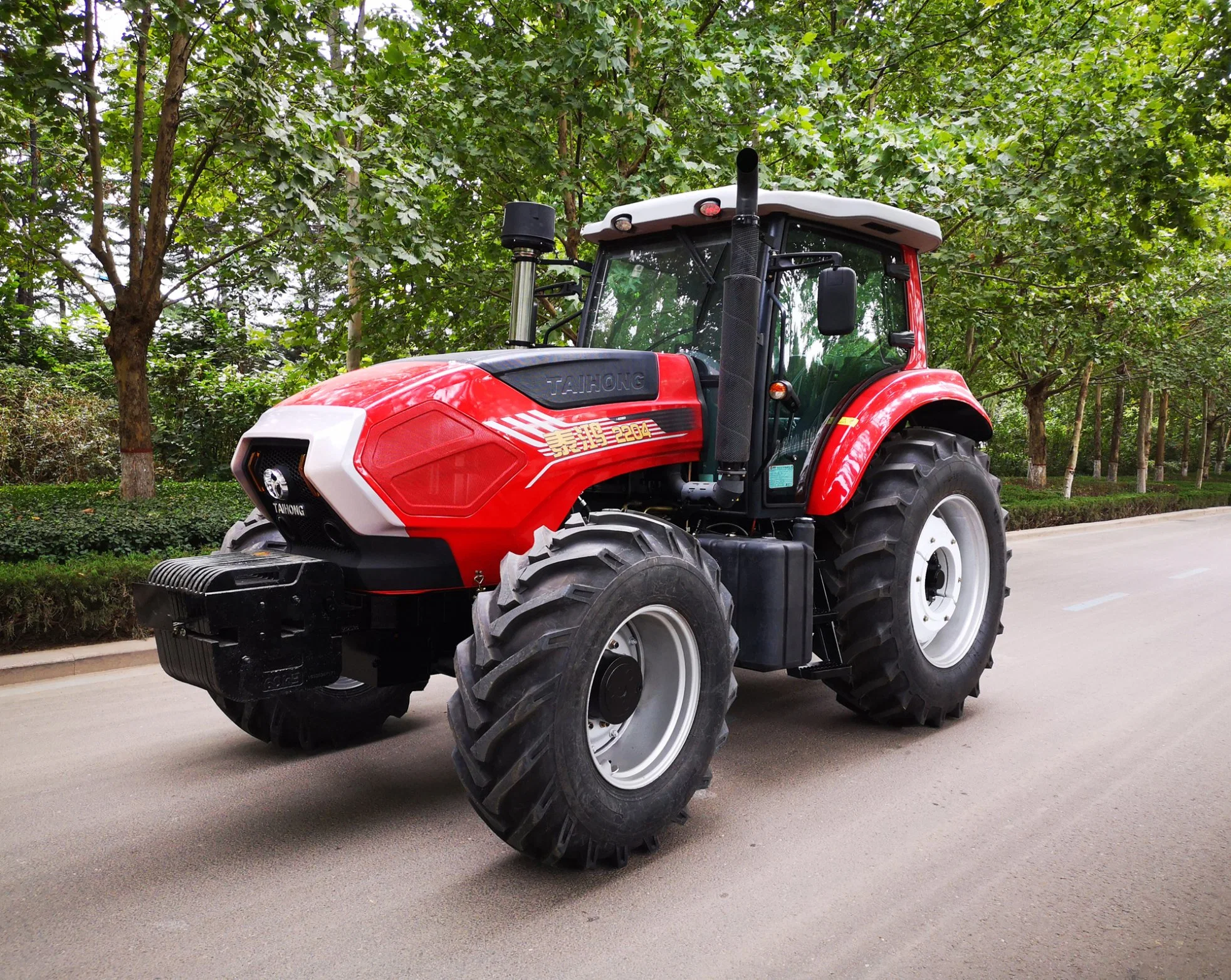 El chino las cuatro ruedas Tractor 220CV Retroexcavadora tractor agrícola