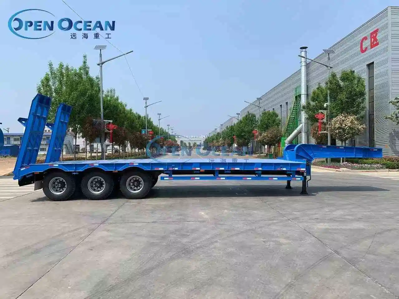 Low-Bed Semi-Trailer Factory Direct Wholesale/Supplier Price High quality/High cost performance 