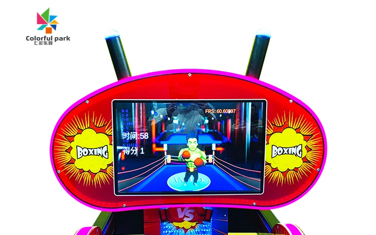 Amusement Boxing Machine Coin Operated Boxing Arcade Game