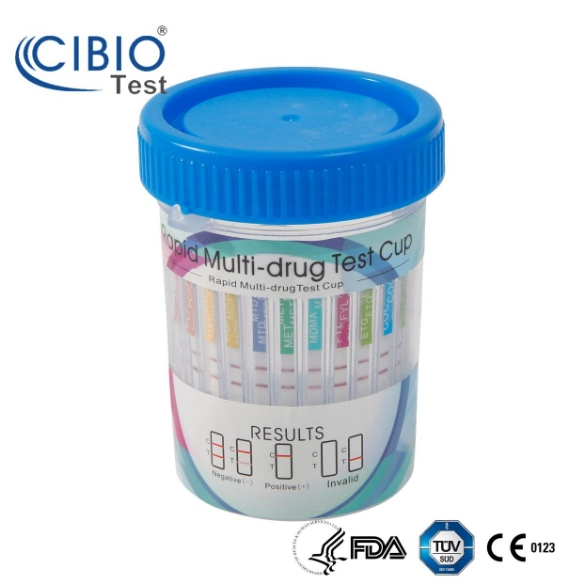 Clinical Lab Use Rapid 10 Panel Drug Testing Card