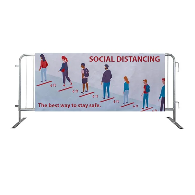 Fence Banner Roadside Cafe Barrier Stockade Banner Rail Fence Banner