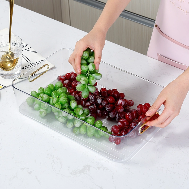 Household Functional BPA-Free Produce Fruit Storage Containers for Storage Clear for Food Plastic Storage Bin