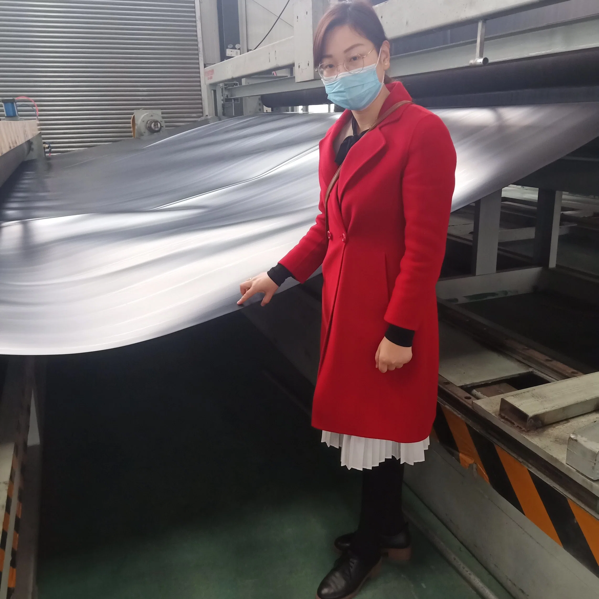 CE 1.5mm GM 13 HDPE Geomembrane for Landfill Pond in The Philippines