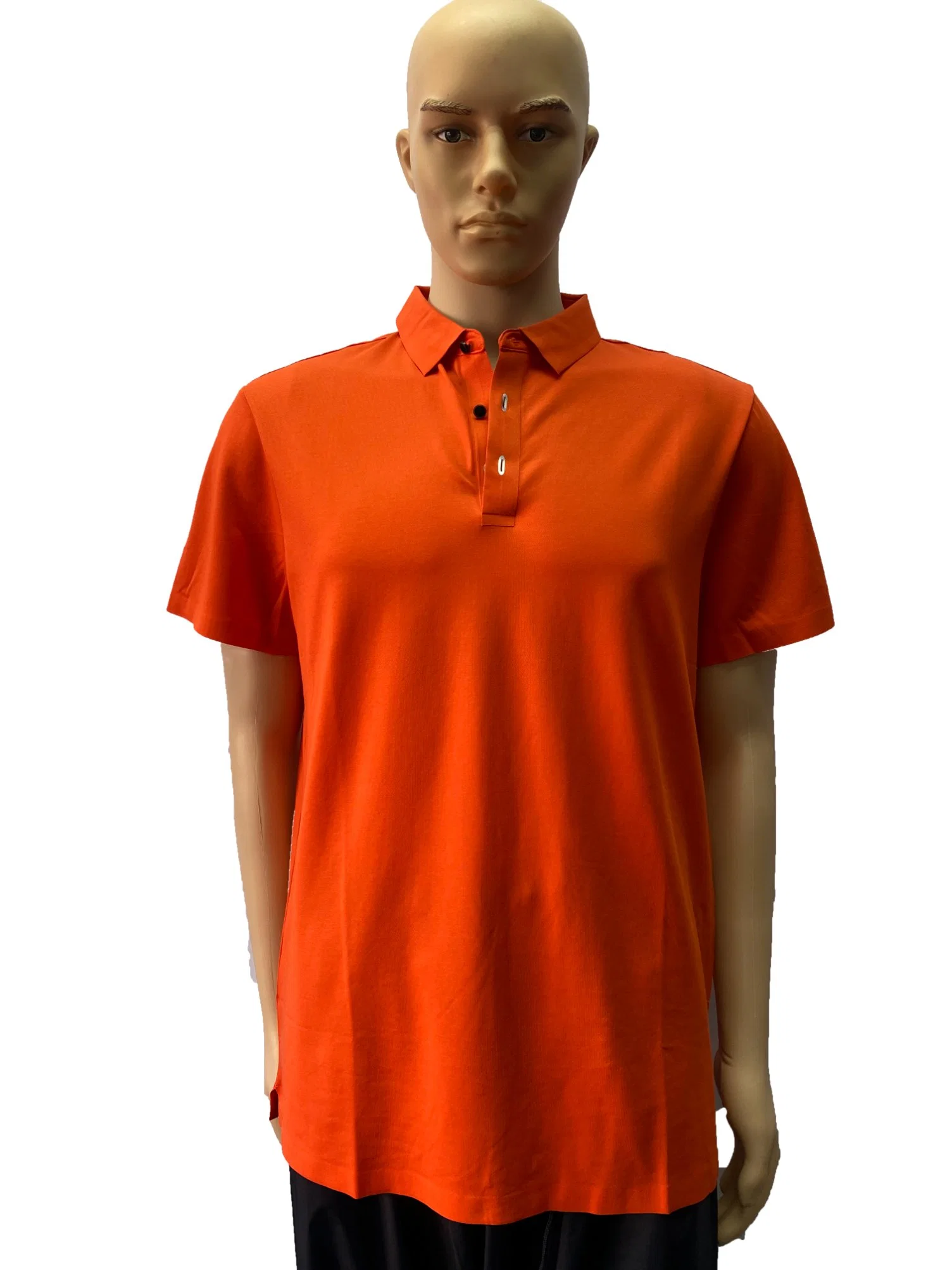 Top-Qualität mercerisierter Baumwolle Blank Poloshirt mit Custom Logo
