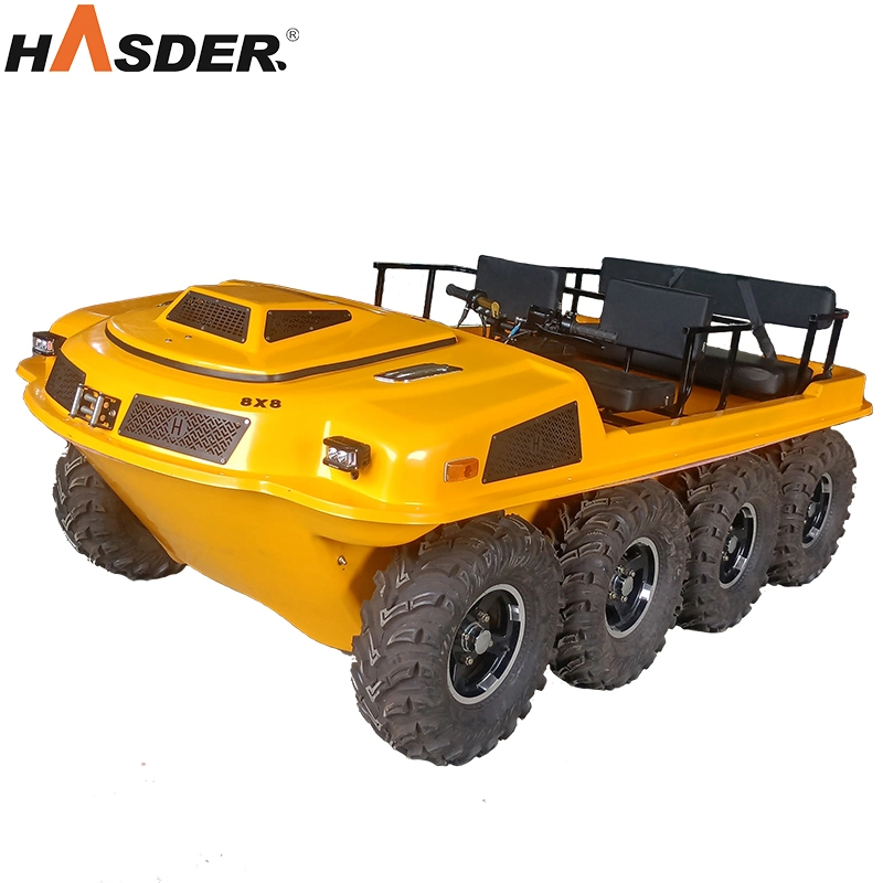 Euro 4 Emission Standard Amphibious Cargo Truck All Terrain Vehicle