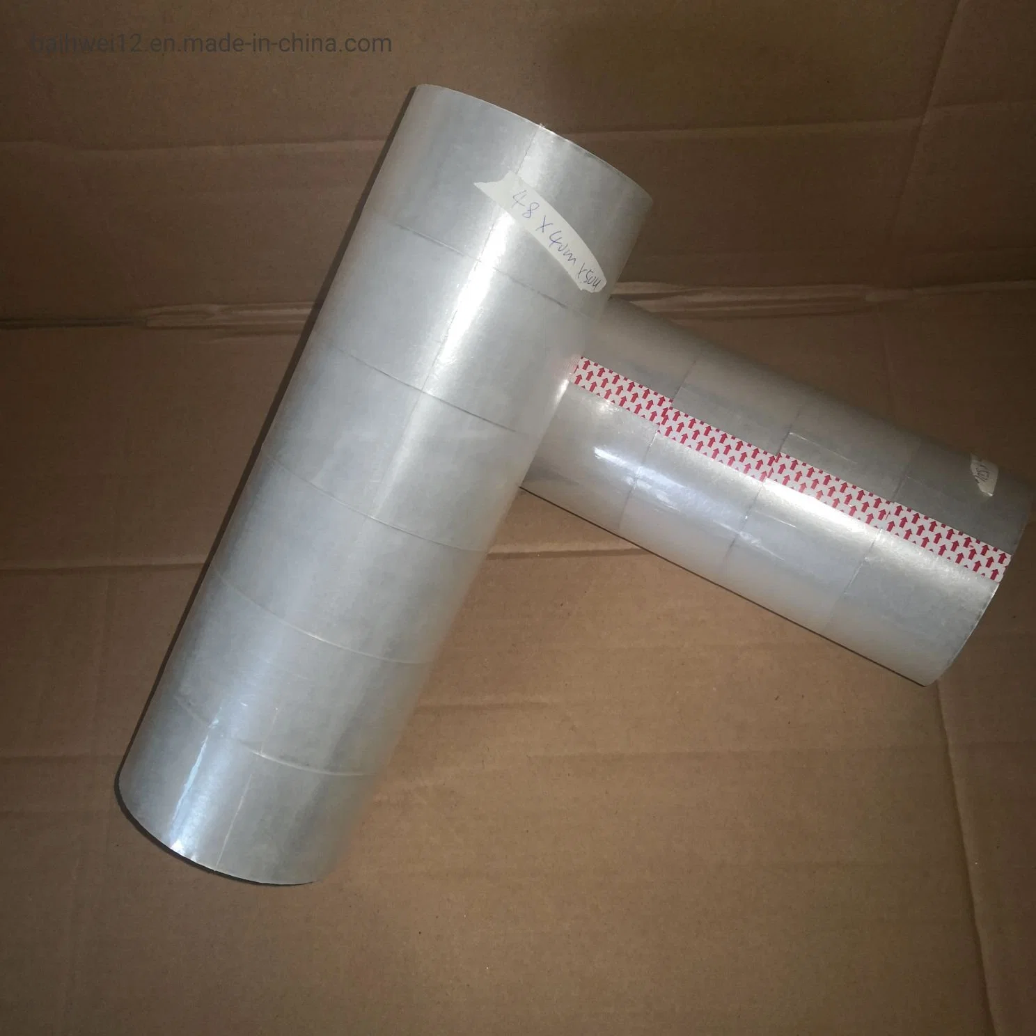 Acrylic Plastic Parcel OPP Packing Tape 132m BOPP Cellulose Tape