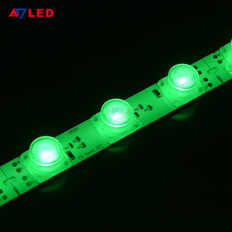 Non-Waterproof IP20 18LEDs/M 21.6W SMD3030 Colorful RGB Side Emitting Bar