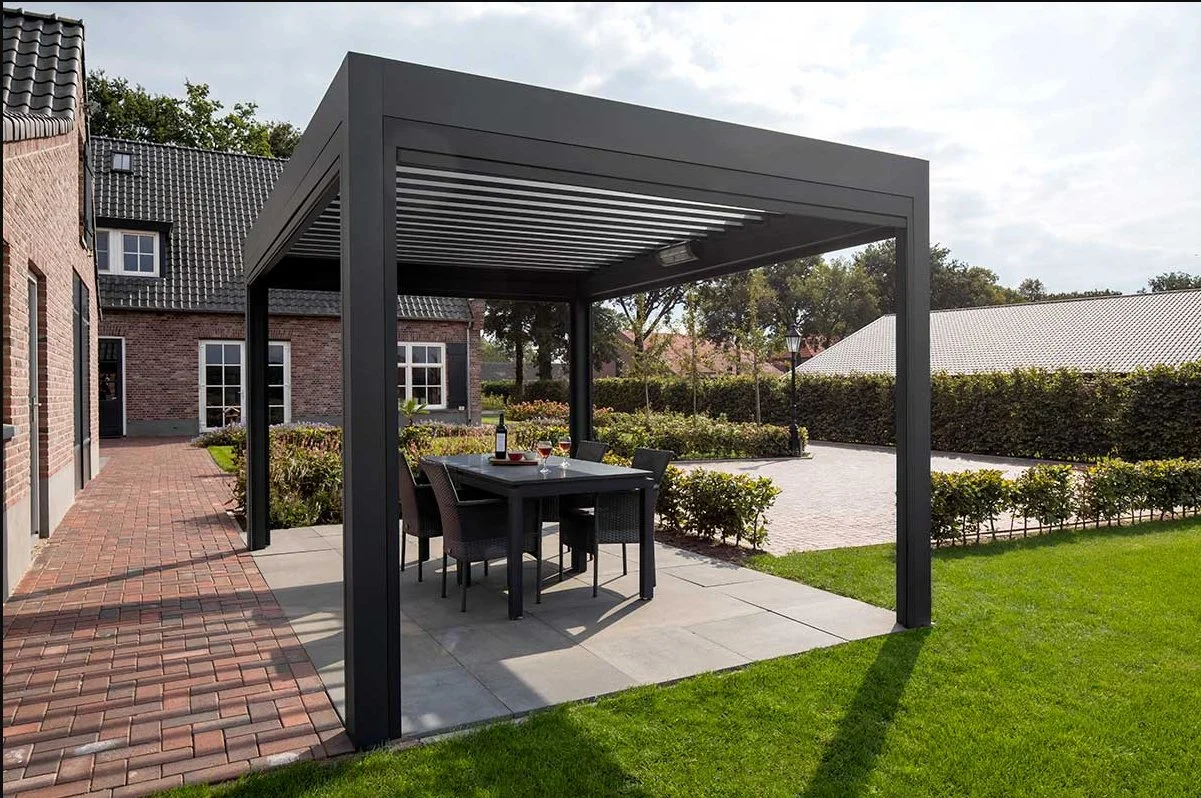 Luxury Concept Motorized Aluminium Automatic Pergola System - Made in China - Reasonable Price