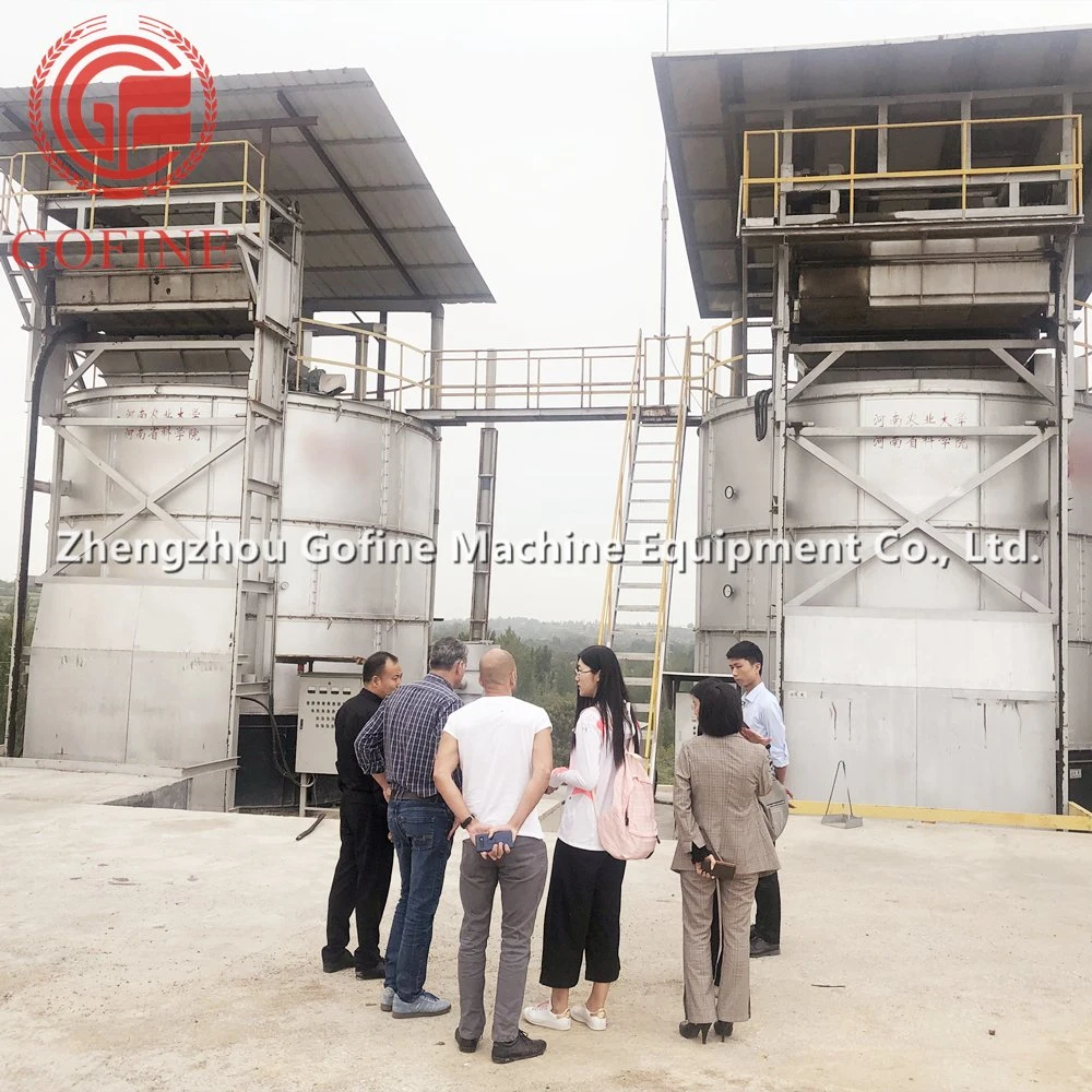 Biogas Residue Fertilizer Manufacturing Equipment Waterworks Sludge Fermenter Tank