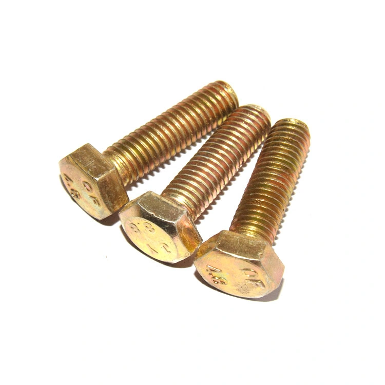 Custom Stainless Steel Brass Aluminum Hex Head Heavy Hex Bolt and Nut Fastener Customized Special Stud Flange Anchor Carriage Shoulder T Head Bolt U Wheel Bolt