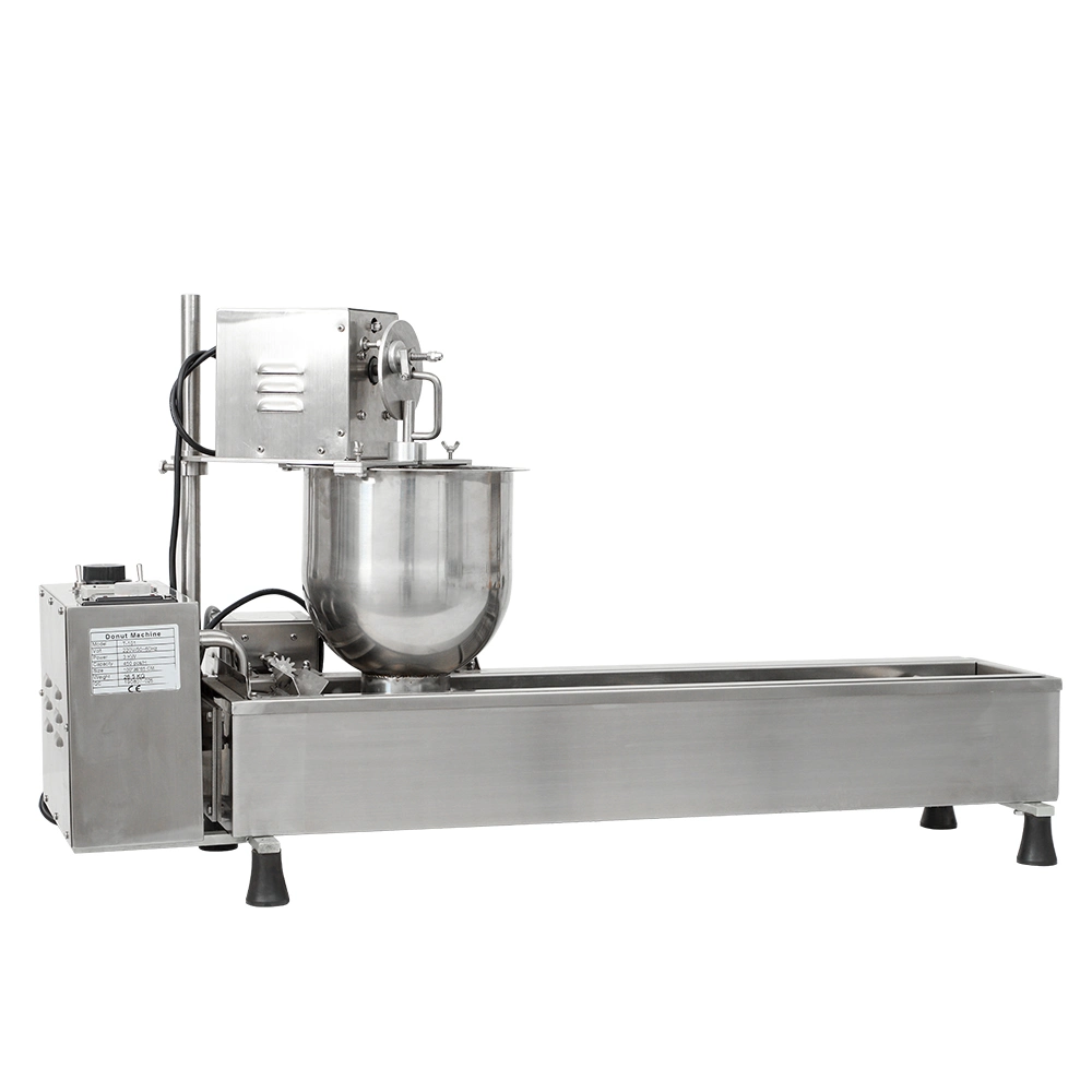 Commercial Automatic Donut Making Machine 2 Rows Auto Doughnut Maker with 3 Sizes Moulds Stainless Steel Auto Donuts