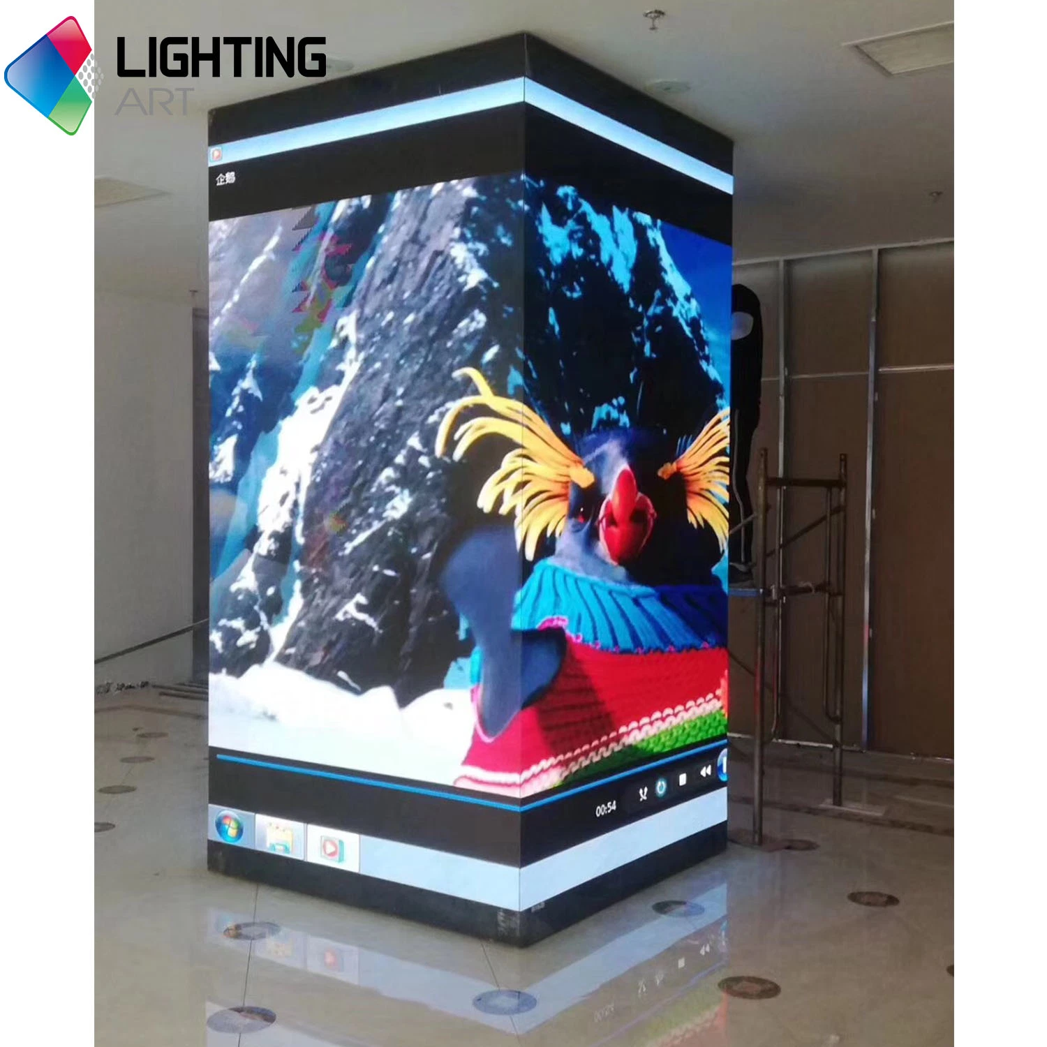 Outdoor Fix Installation P5 LED Display Screen Waterproof 960*960mm LED Cabinet Large LED Video Wall